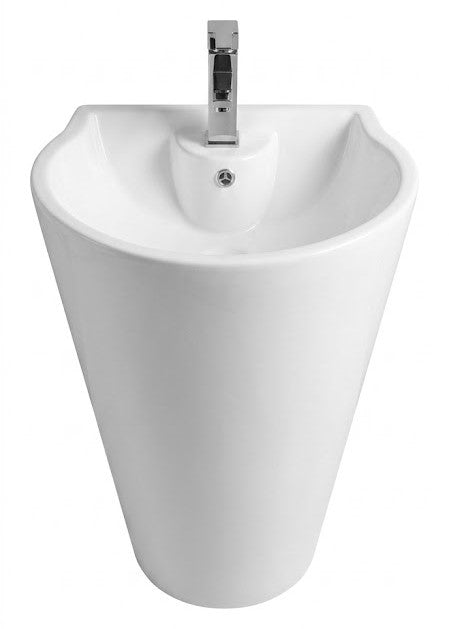 Lavabo Stand Demi-Rond INOVA B192