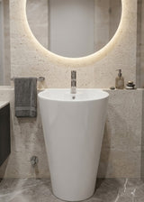Lavabo Stand Demi-Rond INOVA B192