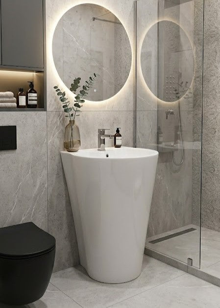 Lavabo Stand Demi-Rond INOVA B192