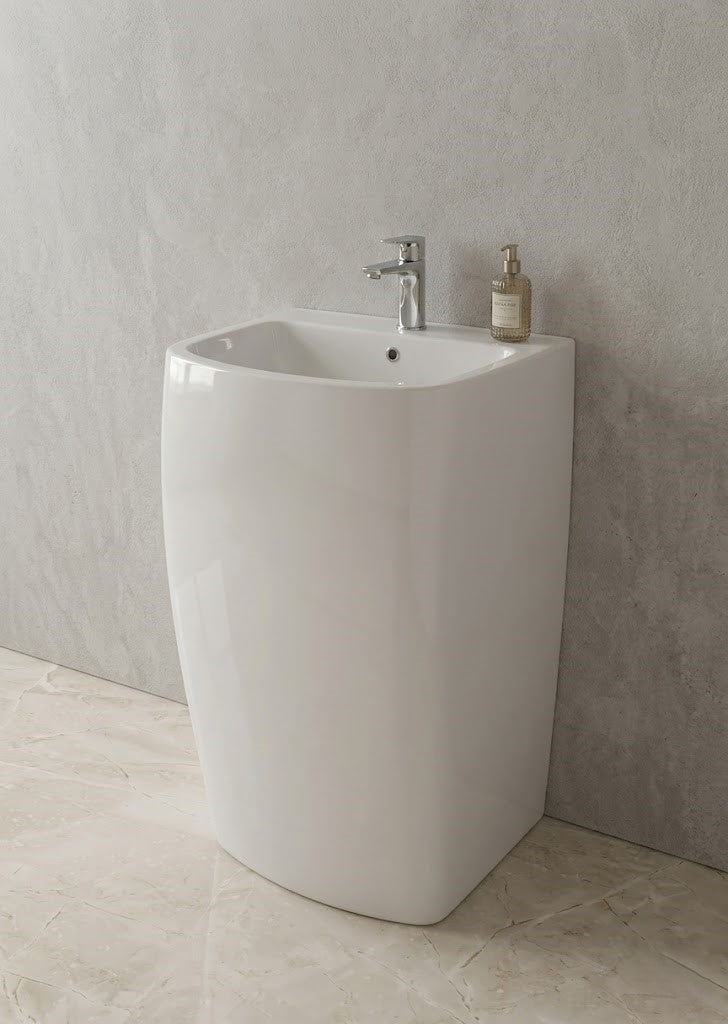 Lavabo Stand Carre Curvette INOVA B143