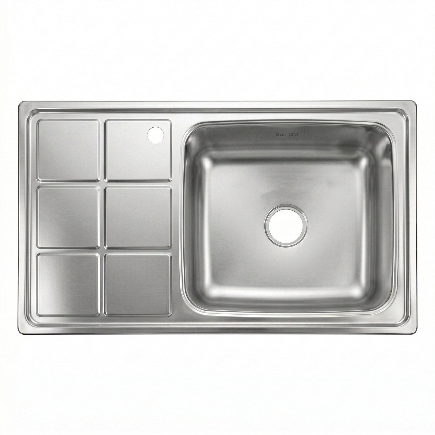 Évier de Cuisine Inox San GM 91.5x50 cm - Time Design