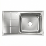 Évier de Cuisine Inox San GM 91.5x50 cm - Time Design