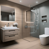 Colonne de douche Rond + inverseur