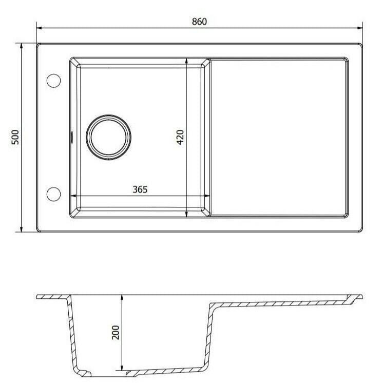 Évier Axis Tramontana - Time Design