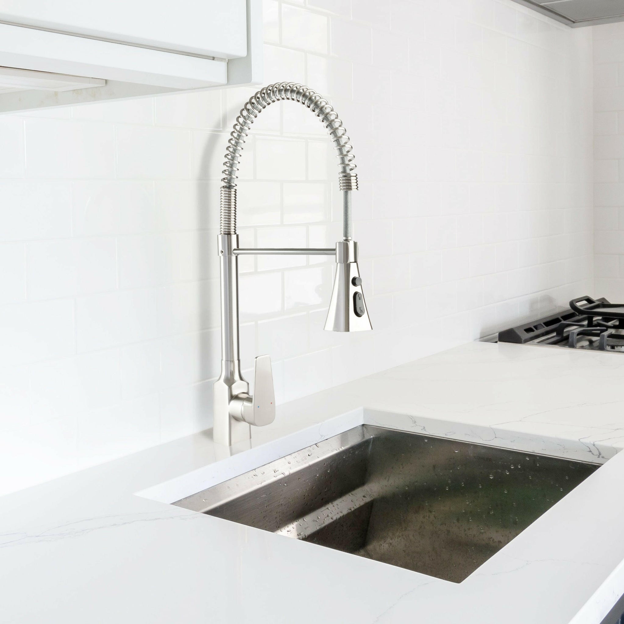 Mitigeur cuisine avec bec rétractable - Time Design