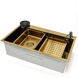 Évier Inox Multifonctions Brava