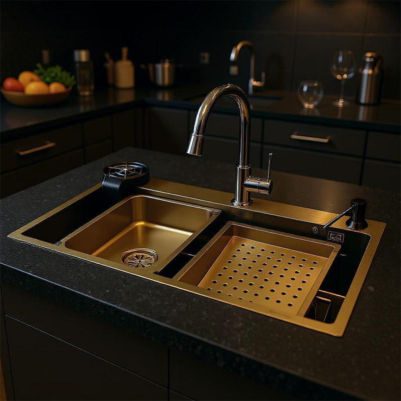 Évier Inox Multifonctions Brava