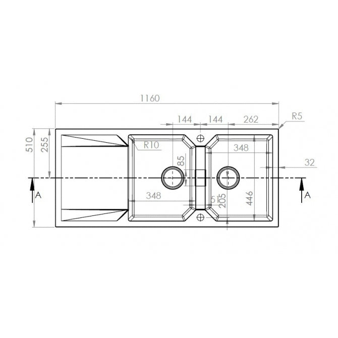 Évier Axis Kronos 200 - Time Design