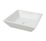 Vasque à poser square white