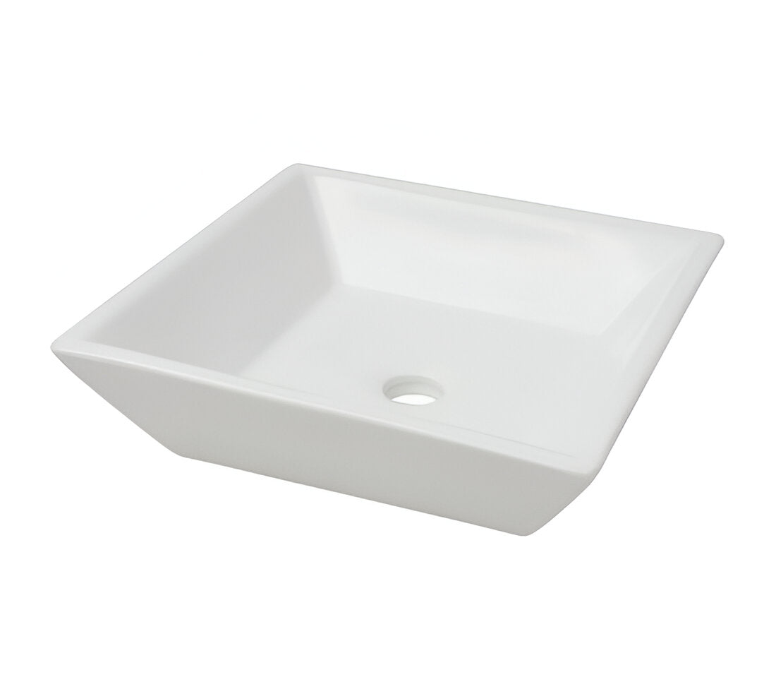 Vasque à poser square white