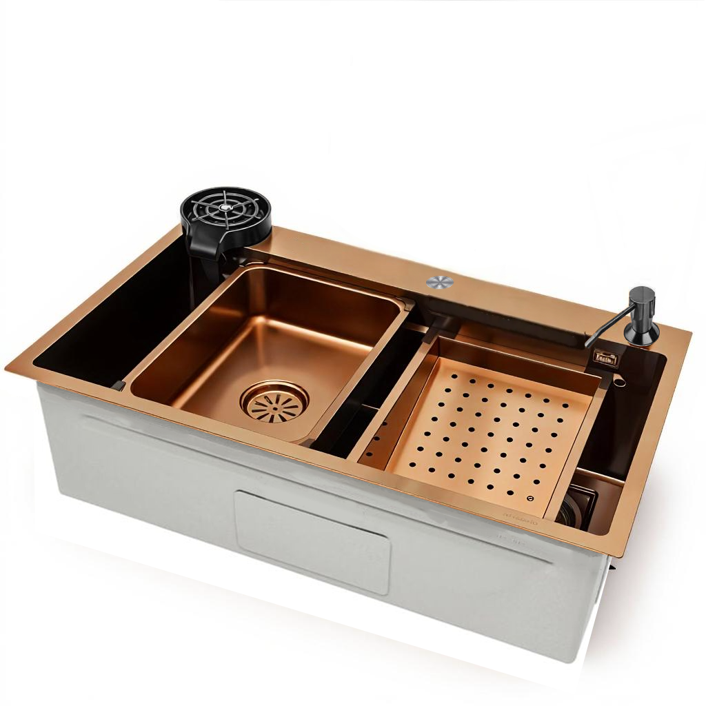 Évier Inox Multifonctions Brava