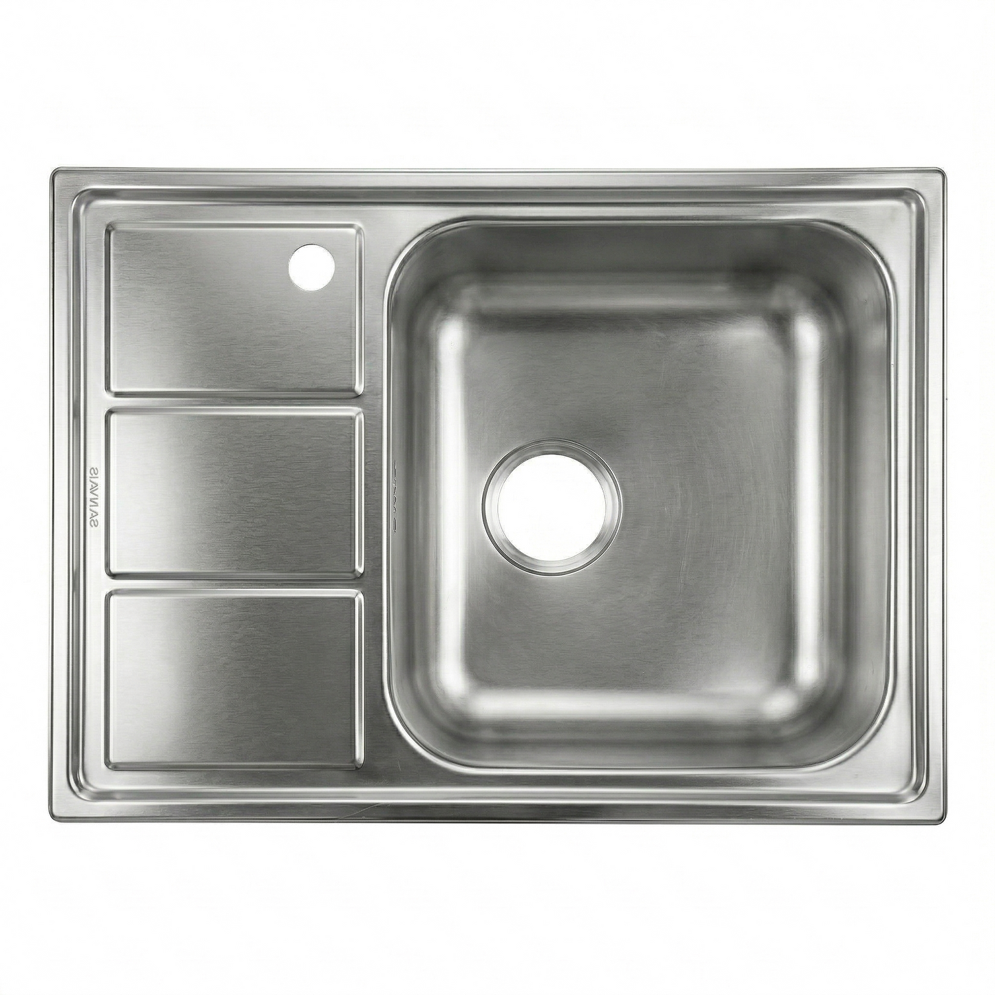 Évier de Cuisine Inox San GM – 61.5 x 50 cm - Time Design