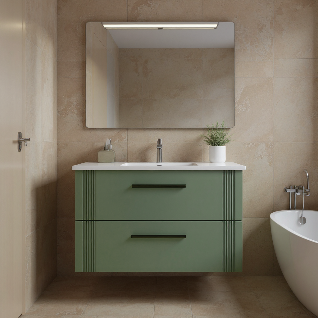 Meuble de salle de bain Bari 80 cm