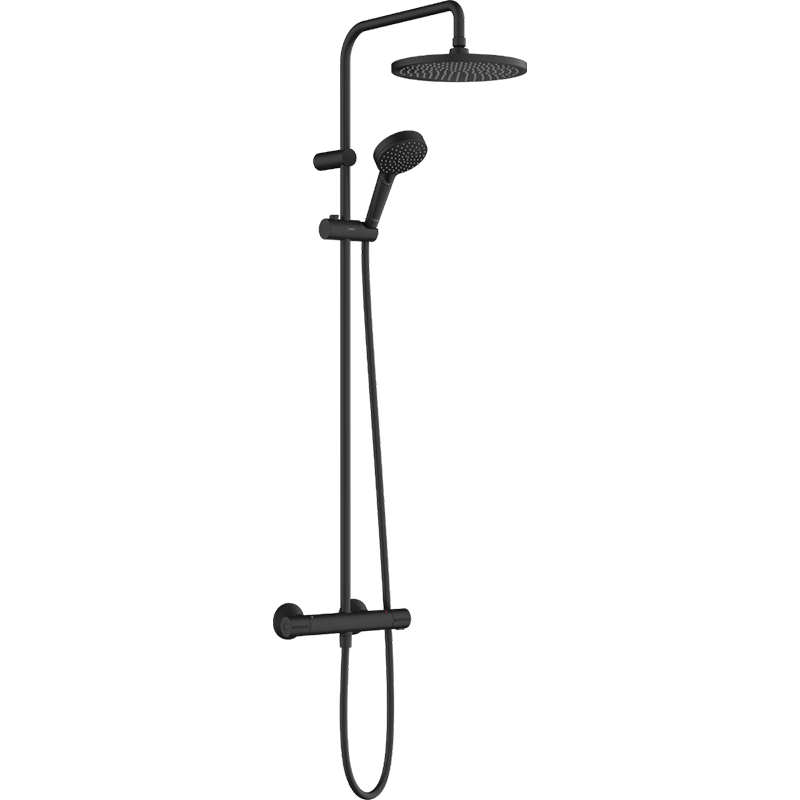 Colonne de douche SAP – Noir Mat avec Mitigeur