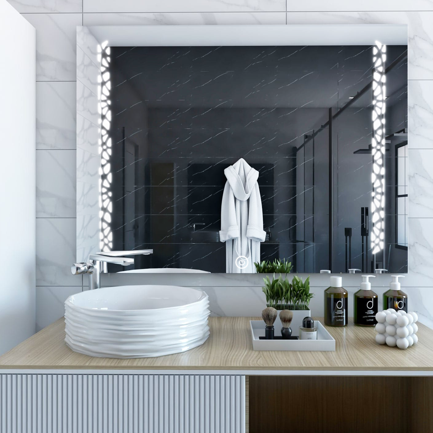 Miroir LED rectangulaire - Time Design